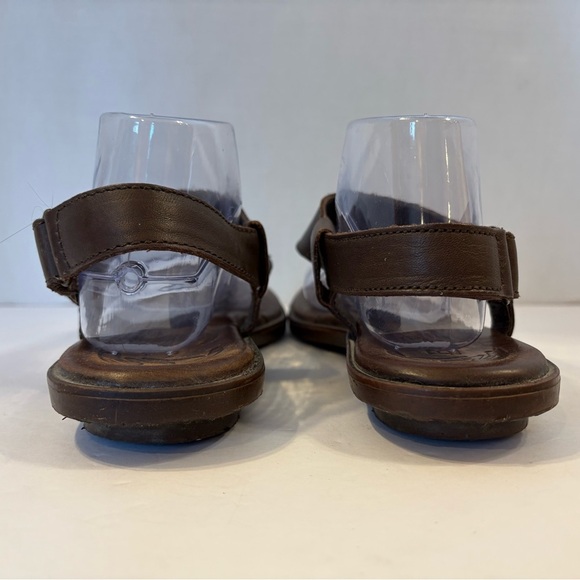 Born brown leather t-strap thong sandals size 9 - Picture 7 of 12